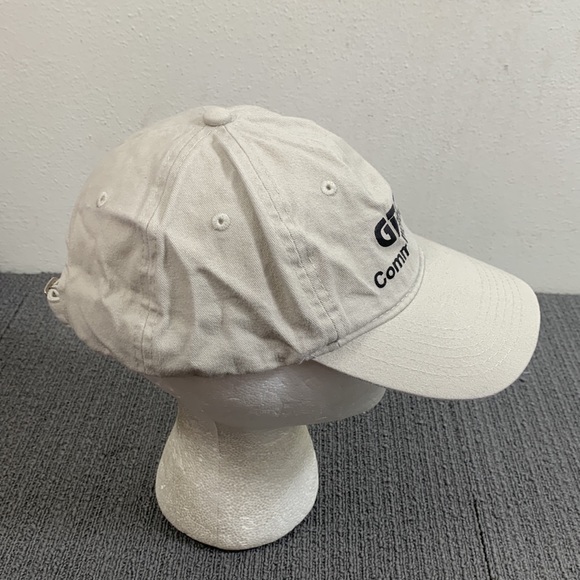Greer Communications Baseball Hat Mens Adjustable Light Khaki Port & Company - Picture 8 of 13